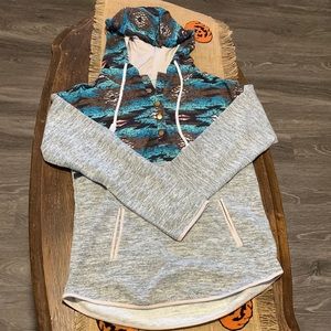 Aztec pullover sweatshirt